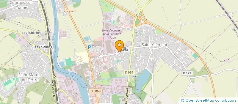 localisation de l'entreprise ISOLEXTER à SAINT-CLEMENT