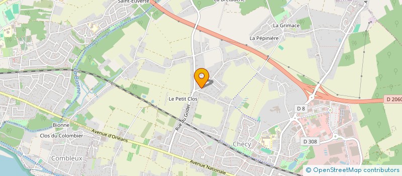 localisation de l'entreprise ISOLIA  CHECY