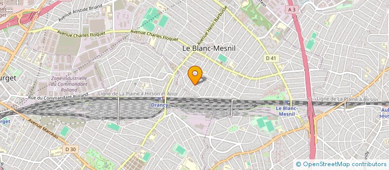 localisation de l'entreprise ISOLIFY à LE BLANC-MESNIL