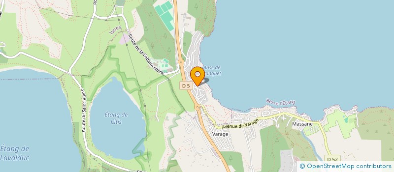 localisation de l'entreprise ISOLIS à ISTRES