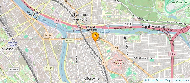 localisation de l'entreprise ISOLOGIA  MAISONS-ALFORT