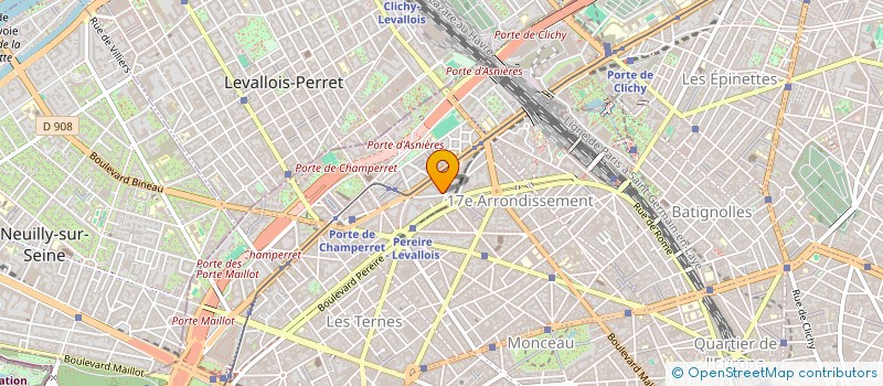 localisation de l'entreprise ISOLONS LA TERRE CONTRE LE CO2 à COURBEVOIE