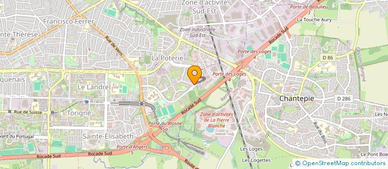 localisation de l'entreprise ISOLPHI  RENNES