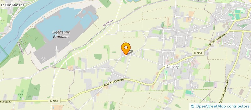 localisation de l'entreprise ISOLPLAC BTP  DARVOY