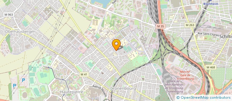localisation de l'entreprise ISOLPRO à STRASBOURG