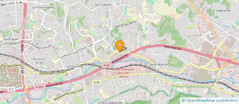 localisation de l'entreprise ISOLTECH à MARSEILLE