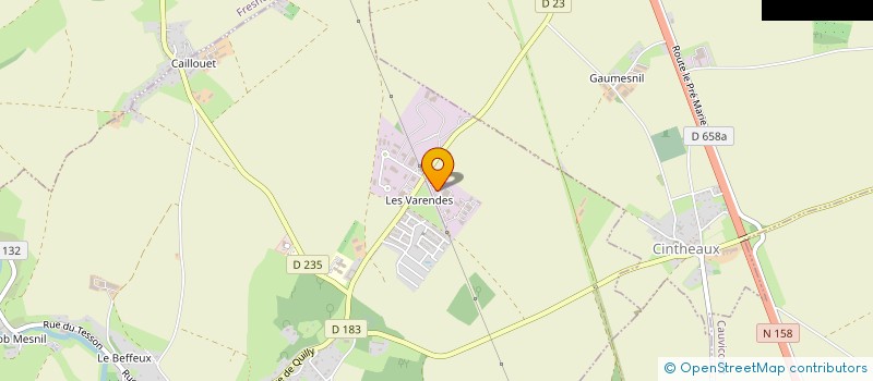 localisation de l'entreprise ISOLTECH  NORMANDIE  BRETTEVILLE-SUR-LAIZE