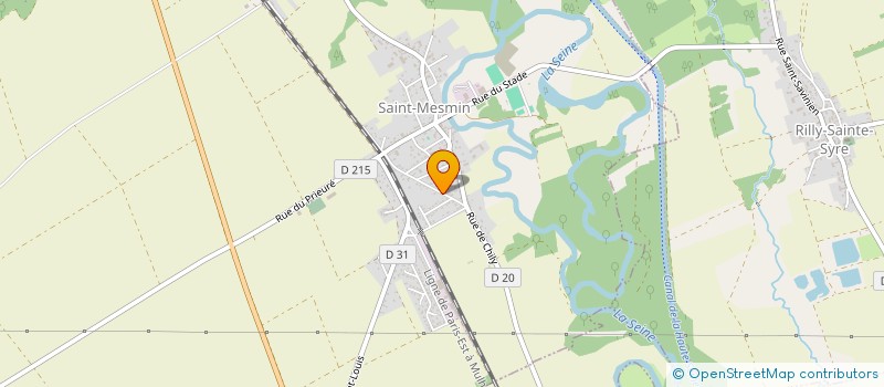 localisation de l'entreprise ISOLTECK  SAINT-MESMIN