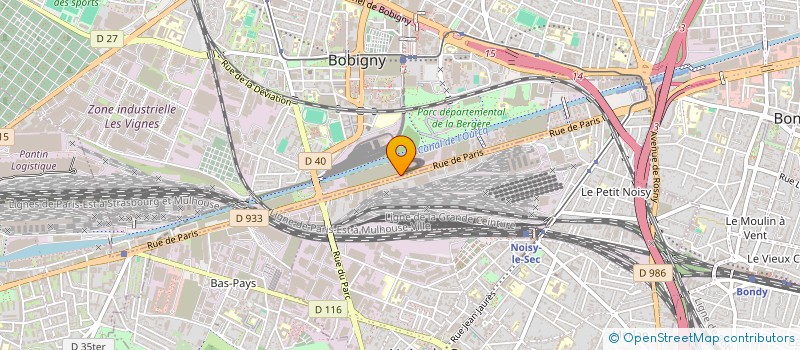 localisation de l'entreprise ISOLTOI à BOBIGNY