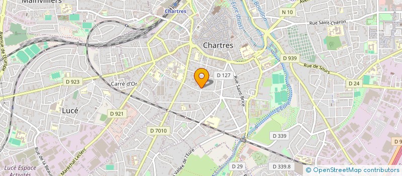localisation de l'entreprise ISOLTOIT à CHARTRES