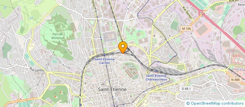 localisation de l'entreprise ISOLTUBE à SAINT-ETIENNE