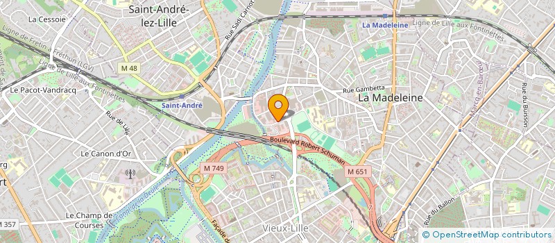 localisation de l'entreprise ISOLUXE à LA MADELEINE