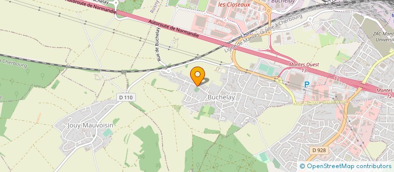localisation de l'entreprise ISOLYVELINES à BUCHELAY