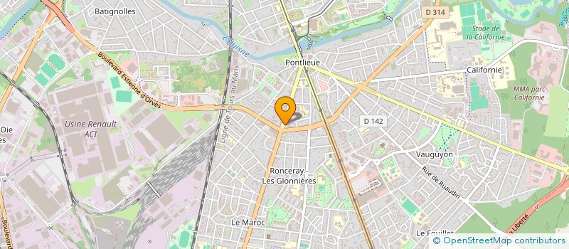 localisation de l'entreprise ISOMAINE à LE MANS