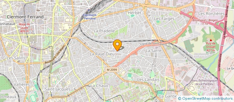 localisation de l'entreprise ISOMBI CLOUD CONSULTING & TRAINING  CLERMONT-FERRAND