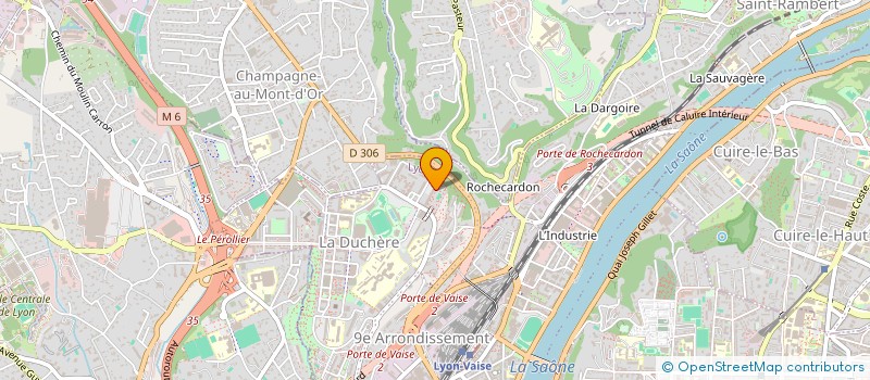 localisation de l'entreprise ISOMER à LYON