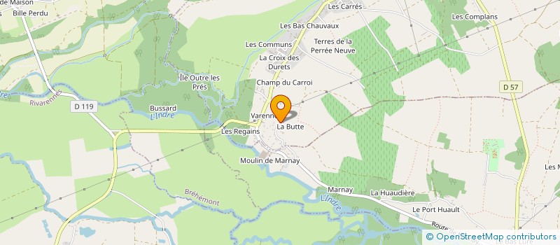 localisation de l'entreprise ISOMIA  LIGNIERES-DE-TOURAINE