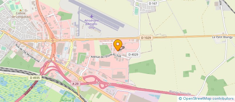 localisation de l'entreprise ISOMUR à GLISY