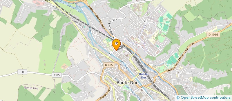 localisation de l'entreprise ISON à BAR-LE-DUC