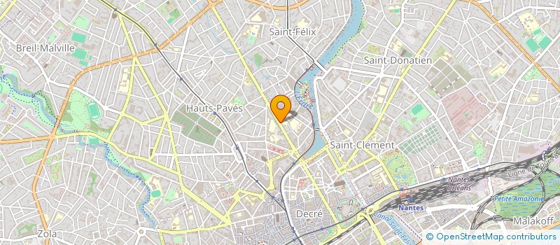 localisation de l'entreprise ISONORME à NANTES