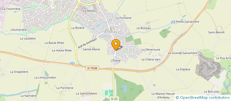 localisation de l'entreprise ISOPACK  LES HERBIERS