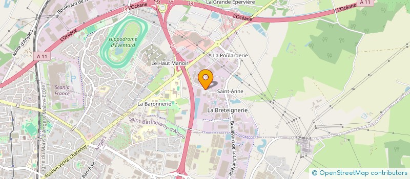 localisation de l'entreprise ISOPART à VERRIERES-EN-ANJOU