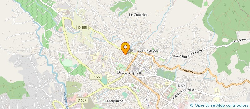 localisation de l'entreprise ISOPHOT à DRAGUIGNAN