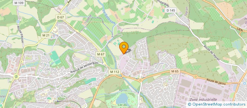 localisation de l'entreprise ISOPIERRE  LE CRES