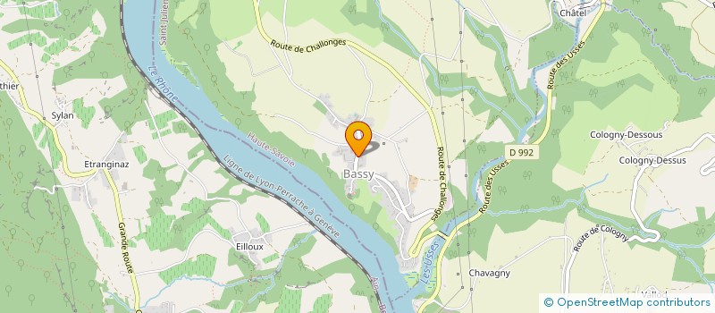 localisation de l'entreprise ISOPLAC  BASSY