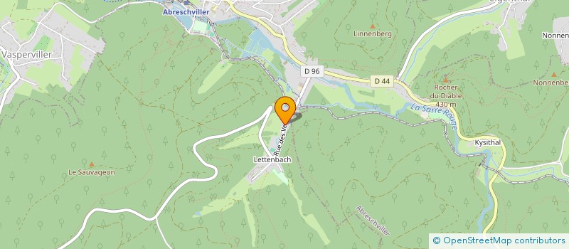 localisation de l'entreprise ISOPLAK  SAINT-QUIRIN