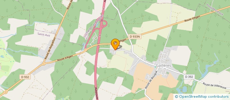 localisation de l'entreprise ISOPLAK  GAILLERES