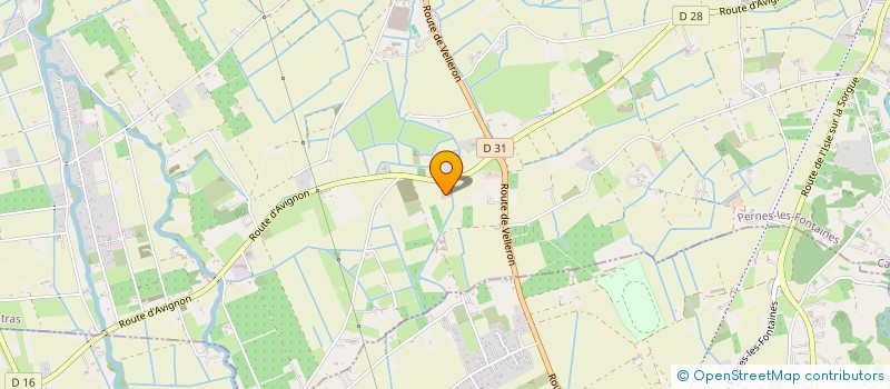 localisation de l'entreprise ISOPLAQ  PERNES-LES-FONTAINES