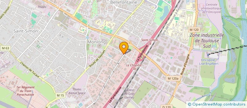 localisation de l'entreprise ISOPLUS à TOULOUSE