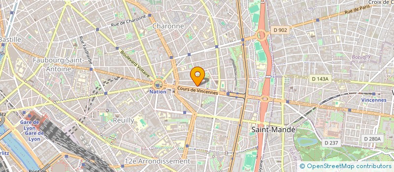 localisation de l'entreprise ISOPRO SECURITE PRIVEE IDF  PARIS