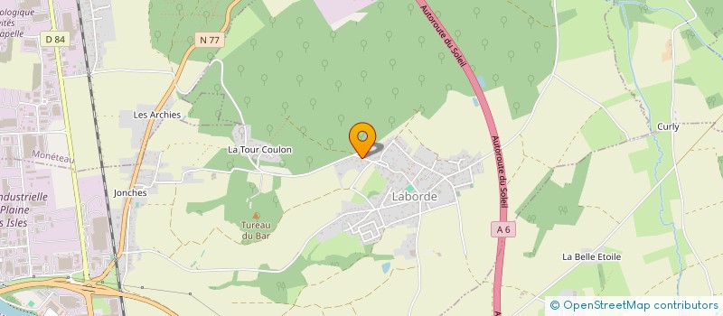 localisation de l'entreprise ISOPRODECO à MONETEAU