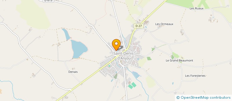 localisation de l'entreprise ISOPROPACK  SAINT-DENIS-D'ANJOU