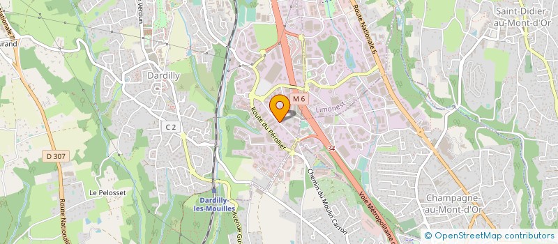 localisation de l'entreprise ISOR SANTE à LEVALLOIS-PERRET