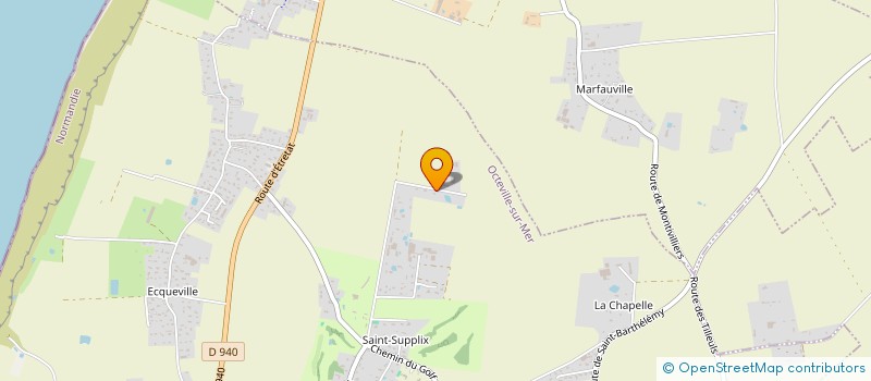 localisation de l'entreprise ISORAV FRANCE  OCTEVILLE-SUR-MER