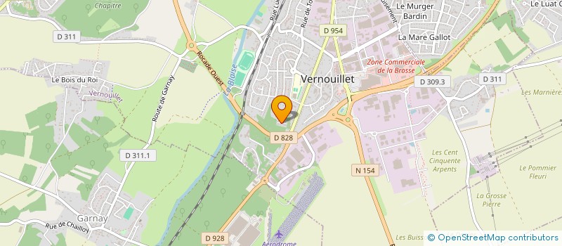 localisation de l'entreprise ISORAVALEMENT à VERNOUILLET