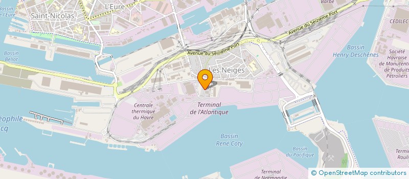 localisation de l'entreprise ISOREX IMMOBILIER à LE HAVRE