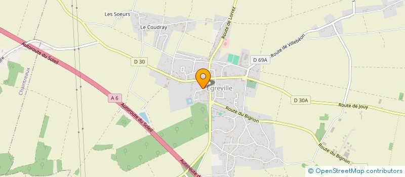 localisation de l'entreprise ISORIA à VOULX