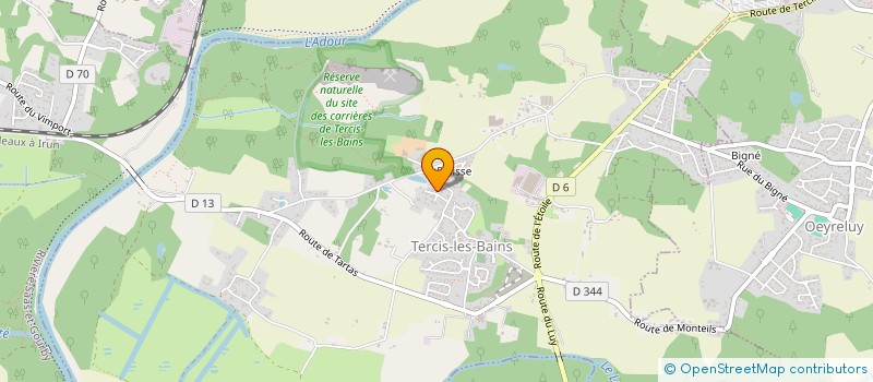 localisation de l'entreprise ISORIS CONSEIL  TERCIS-LES-BAINS