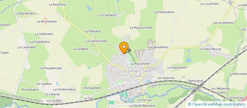 localisation de l'entreprise ISOROCHE à AHUILLE
