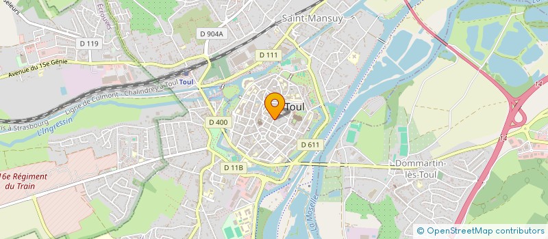 localisation de l'entreprise ISOROCHE LORRAINE à TOUL