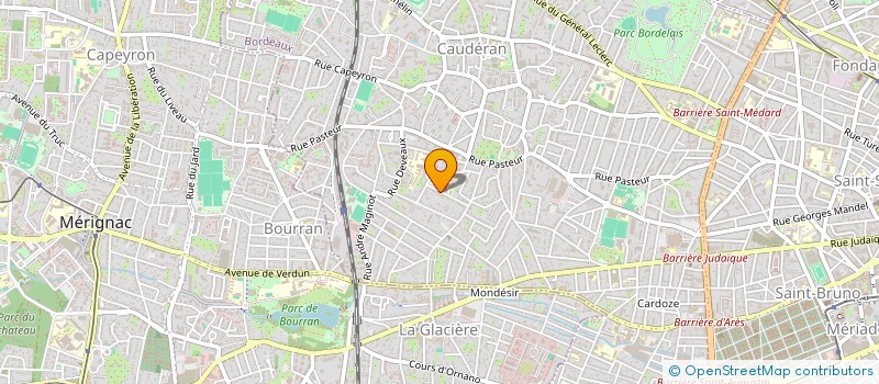 localisation de l'entreprise ISOS 4 à BORDEAUX