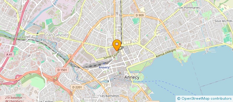 localisation de l'entreprise ISOS RIO à ANNECY