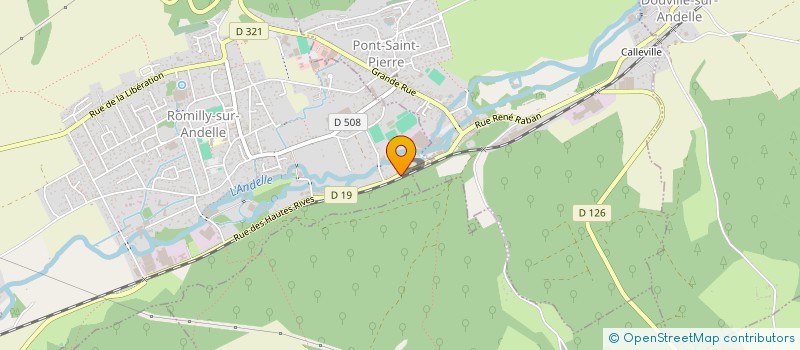 localisation de l'entreprise ISOSPHERIQUE  ROMILLY-SUR-ANDELLE