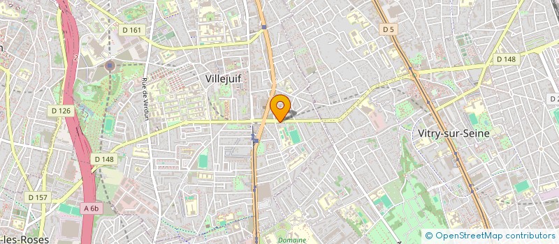 localisation de l'entreprise ISOSTYL à VILLEJUIF