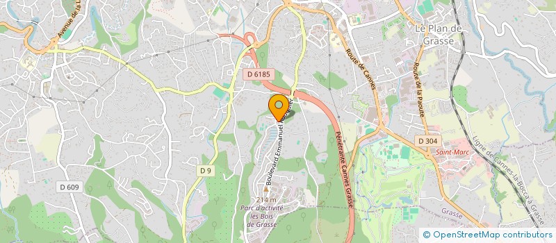 localisation de l'entreprise ISOTEC à GRASSE
