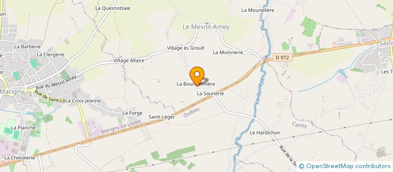 localisation de l'entreprise ISOTECH à LE MESNIL-AMEY